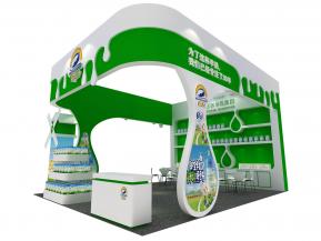 百跃羊乳展览模型