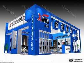 欣缔纺织展览模型图片