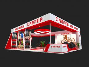 吉路尔轮胎展览模型