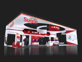 中科曙光展台模型