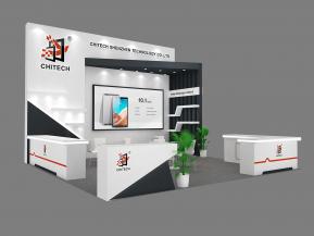 CHITECH展台模型