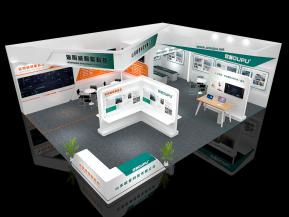 海明威欧普展台模型